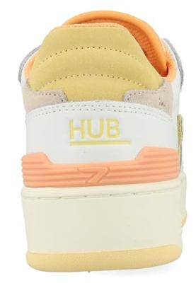 Hub Smash L68 W5008L68-L10-B45 Wit / Geel-38 maat 38