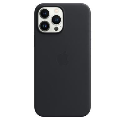 Apple Leather MagSafe Case iPhone 13 Pro Max Midnight