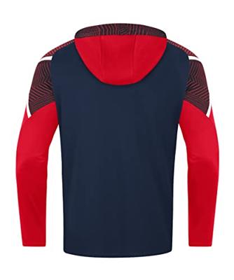 JAKO 6822 Jas Met Kap Performance - Marine/Rood - XXL
