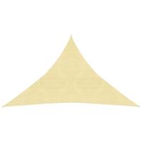 Zonnezeil 160 g/m 3x3x4,2 m HDPE beige - thumbnail