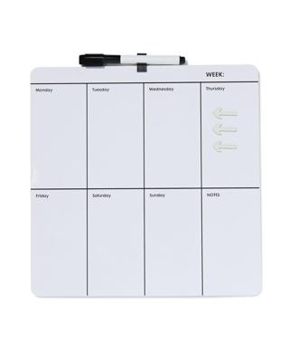 HEMA Whiteboard 30x30 weekplanner
