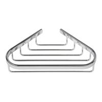 Geesa Basket Douchemand hoek 22cm Chroom 91144a - thumbnail