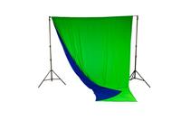 Manfrotto LL LC5887 Chromakey Curtain 300x700cm blue/green Reversible - thumbnail