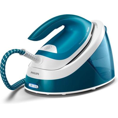Philips GC6815/20 PerfectCare Compact Essential Stoomgenerator Blauw/Wit Philips GC6815/20 PerfectCare Compact Essential Stoomgenerator Blauw/Wit