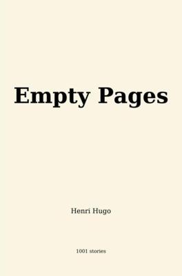 Empty Pages - Henri Hugo - ebook