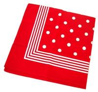 Zakdoek Rood stippel - thumbnail