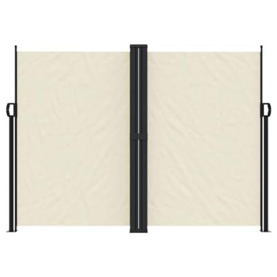 VidaXL Windscherm uittrekbaar 180x1000 cm zwart