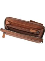 The Chesterfield Brand Malaga - Leren telefoontasje - Cognac - thumbnail