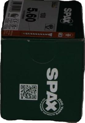 Spax pk t20 geg 5,0x60(100)