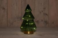 Tafellamp Kerstboom LED Groen H.29cm - thumbnail