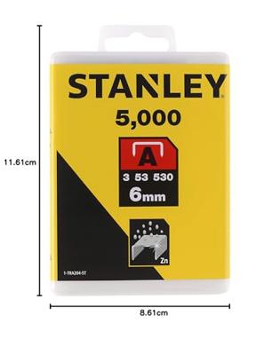 Stanley handgereedschap Nieten 6mm Type A - 5000 Stuks - 1-TRA204-5T