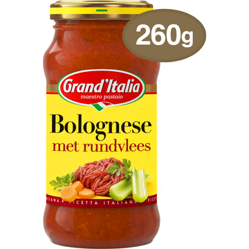 Grand&apos;Italia Bolognese met Rundvlees 260 g bij Jumbo