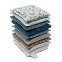 Little Botanic label Sensorische pittenzakjes 9 stuks Green Jeans - thumbnail