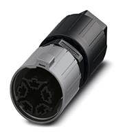 Phoenix Contact 1403782 Ronde connector Aansluitclip Totaal aantal polen: 4 + PE Serie (ronde connectoren): QUICKON 1 stuk(s) - thumbnail