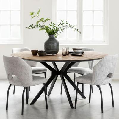 DTP Home Ronde Eettafel 'Metropole' Teakhout, 160cm