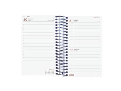 Agenda Finocam YEAR Blauw Mini 7,9 x 12,7 cm 2026