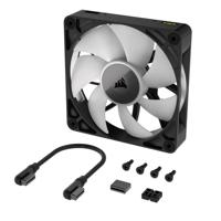 Corsair iCUE LINK RX120 RGB PC-ventilator Zwart (b x h x d) 120 x 120 x 25 mm Incl. LED-verlichting - thumbnail