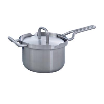 Q-linair Master steelpan 16 cm met deksel Q-linair Master steelpan 16 cm met deksel
