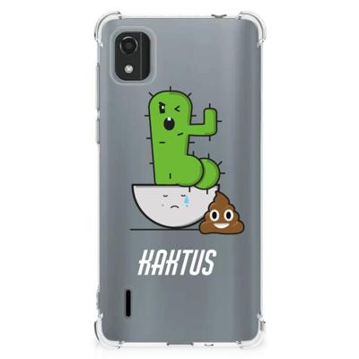Nokia C2 2nd Edition Stevig | Bumper Hoesje | Cactus Poo