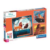 Clementoni Supercolor Puzzel The Lion King 3x48 Stukjes - thumbnail