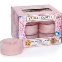 Yankee Candle Snowflake Cookie waxinelichtjes 12 stuks - thumbnail