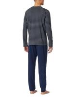 Schiesser heren pyjama extra lang - Antraciet - Casual Essentials - thumbnail