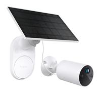 TP-Link Tapo C410 Kit 2K 3MP nachtzicht in kleur oplaadbaar IP65 lokale/cloud-certificaat 110° hoek opslag zonnepaneel meegeleverd draadloze batterij beveiligingscamera-kit - thumbnail