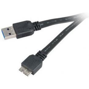 Akasa 1.5m USB 3.0 A/Micro-B USB-kabel 1,5 m USB A Micro-USB B Mannelijk Zwart Akasa 1.5m USB 3.0 A/Micro-B USB-kabel 1,5 m USB A Micro-USB B Mannelijk Zwart