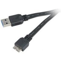 Akasa 1.5m USB 3.0 A/Micro-B USB-kabel 1,5 m USB A Micro-USB B Mannelijk Zwart - thumbnail