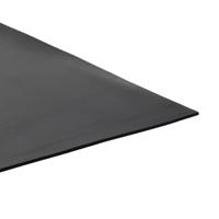 Vloermat anti-slip 2 mm glad 1,2x5 m rubber - thumbnail