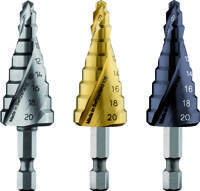 Trappenboor HSS 9 traps 4-20mm - thumbnail