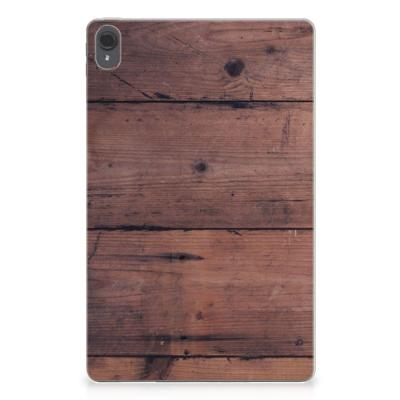 Lenovo Tab P11 | P11 Plus Silicone Tablet Hoes Old Wood Lenovo Tab P11 | P11 Plus Silicone Tablet Hoes Old Wood