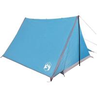 Tent 2-persoons waterdicht blauw - thumbnail