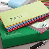 Apli Transparante etiketten ft 210 x 297 mm (b x h), 20 stuks, 1 per blad, doos van 20 blad - thumbnail