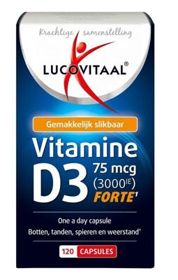 Lucovitaal Vitamine D3 75mcg Forte Capsules Lucovitaal Vitamine D3 75mcg Forte Capsules