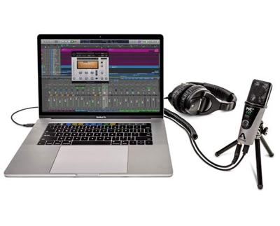 Apogee MiC+ USB-microfoon Zendmethode:Kabelgebonden Incl. standaard, Incl. kabel USB-A 2.0 Kabelgebonden