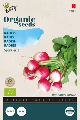 Zaden Organic Radijs Sparkler 2 (BIO) Buzzy - Buzzy