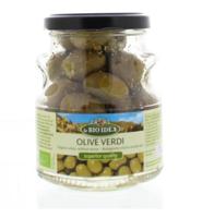 Olijven groen ontpit bio 165 Gram - thumbnail