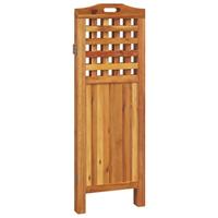 Kamerscherm met 3 panelen 121,5x2x115 cm massief acaciahout - thumbnail