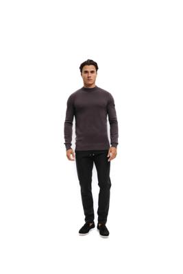 Malelions Knitted Crewneck Mm3-aw25-05 Trui 696 Mulch Brown