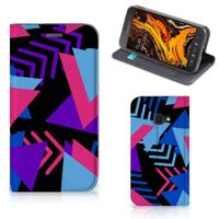 Samsung Galaxy Xcover 4s Stand Case Funky Triangle - thumbnail