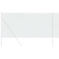 VidaXL Kettenschakelhek groen 10 x 0,4 m staal - thumbnail