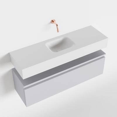 MONDIAZ ANDOR 100cm toiletmeubel cale. LEX 100cm wastafel talc midden geen kraangat MONDIAZ ANDOR 100cm toiletmeubel cale. LEX 100cm wastafel talc midden geen kraangat