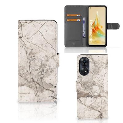 OPPO Reno8 T 4G | Bookcase | Marmer Beige