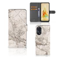 OPPO Reno8 T 4G | Bookcase | Marmer Beige - thumbnail