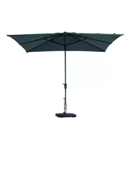 Stokparasol Syros luxe 280x280 cm Polyester grey zonwering Madison - Madison Stokparasol Syros luxe 280x280 cm Polyester grey zonwering Madison - Madison