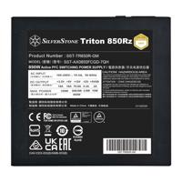 SilverStone triton 850rz modulaire 850 watt voeding (zwart, 1x 12v-2x6, 3x pcie) - thumbnail