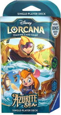 Disney Lorcana - Azurite Sea Starter Deck - Go Go Tomago & Gadget Hackwrench