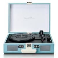 Platenspeler met Bluetooth®-ontvangst en ingebouwde luidsprekers Blauw / Wit - thumbnail