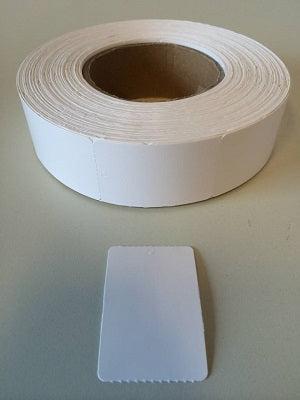 Hangetiket op rol 40x60 mm bl.geen perf Hangetiket op rol 40x60 mm bl.geen perf